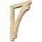 Ekena Millwork Legacy Arts & Crafts Rough Sawn Bracket, Douglas Fir, 4"W x 32"D x 44"H BKT04X32X44LEC03RDF - alternate 1